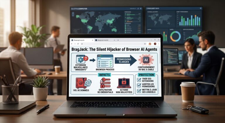 BragJack : quand de simples extensions de navigateur détournent vos agents IA